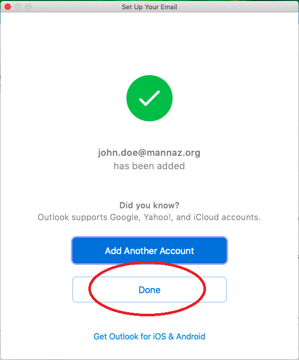 add mail account to mac